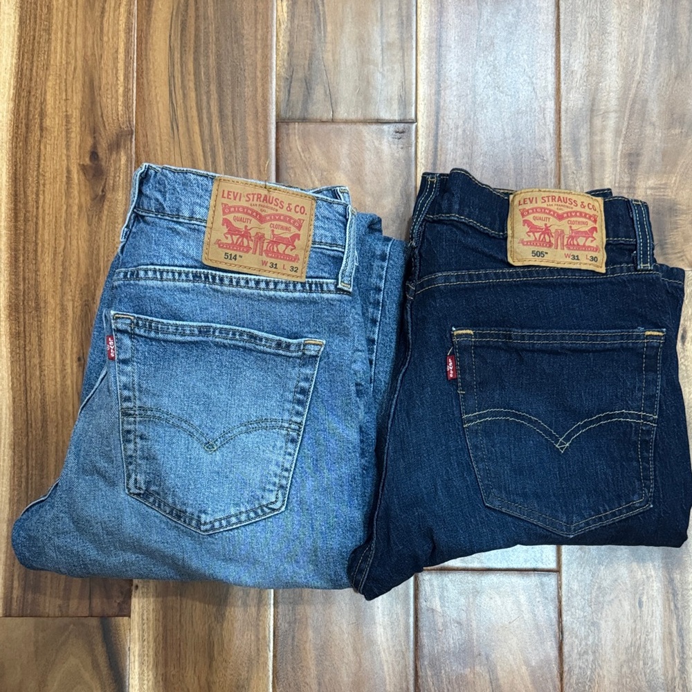 3pc Men’s Levi's Bundle Straight Jeans